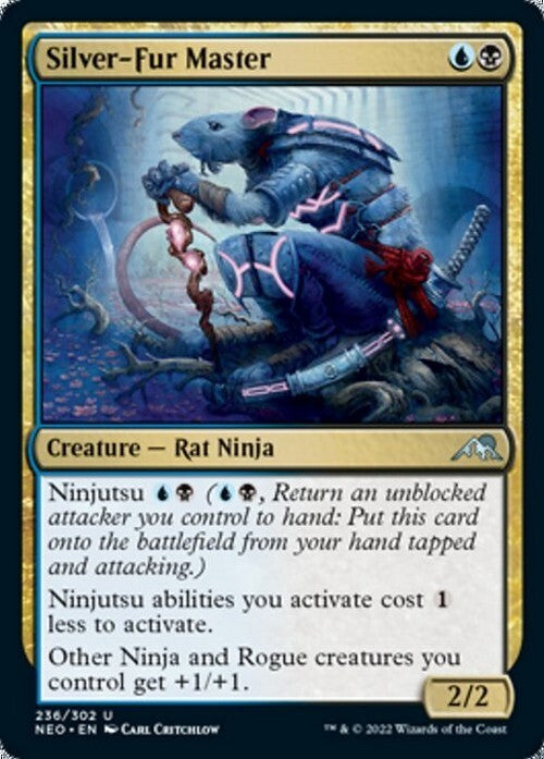 Silver-Fur Master ~ Kamigawa: Neon Dynasty [ NearMint ] [ Magic MTG ]