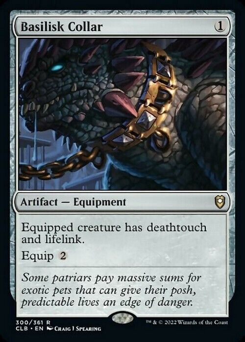 Basilisk Collar ~ Commander Legends 2 [ NM ] [ MTG ]