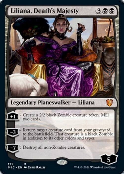 Liliana, Death's Majesty ~ Commander: Midnight Hunt [ NearMint ] [ Magic MTG ]