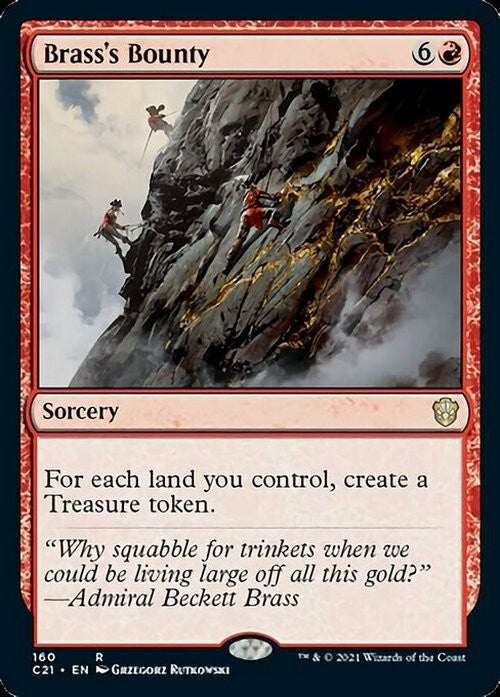Brass's Bounty ~ Commander: Strixhaven [ NearMint ] [ Magic MTG ]