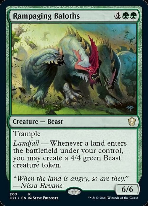 Rampaging Baloths ~ Commander: Strixhaven [ NearMint ] [ Magic MTG ]