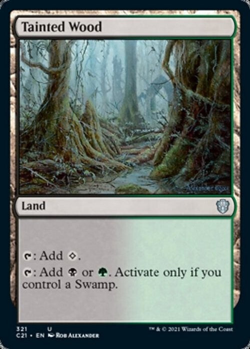Tainted Wood ~ Commander: Strixhaven [ NearMint ] [ Magic MTG ] - London Magic Traders Ltd