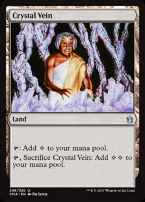 Crystal Vein ~ Commander Anthology 1 [ Excellent ] [ Magic MTG ]