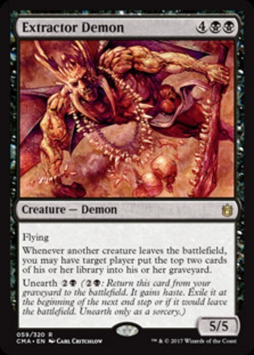 Extractor Demon ~ Commander Anthology 1 [ Excellent ] [ Magic MTG ]