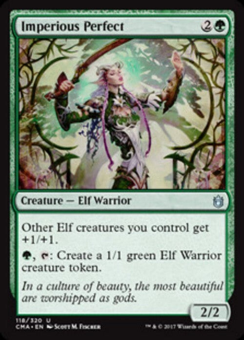 Imperious Perfect ~ Commander Anthology 1 [ Excellent ] [ Magic MTG ]