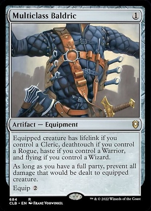 Multiclass Baldric ~ Commander Legends 2 [ NM ] [ MTG ]