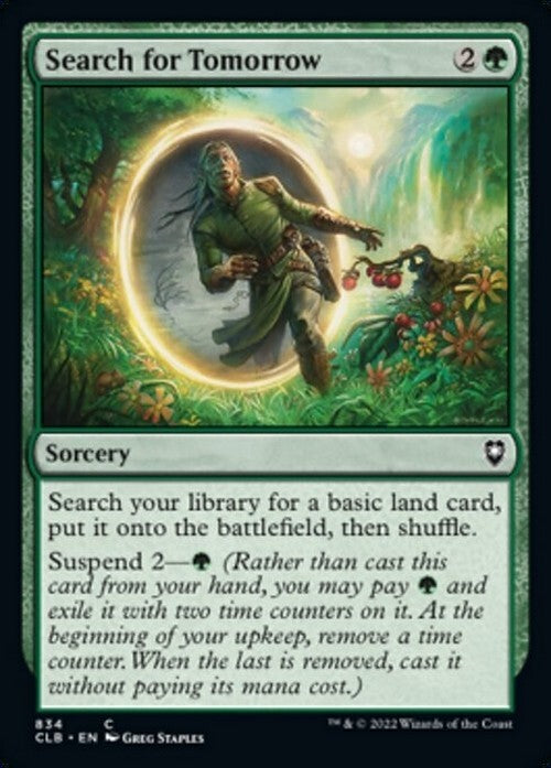 Search for Tomorrow ~ Commander Legends 2 [ NM ] [ MTG ]