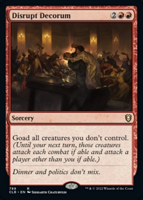 Disrupt Decorum ~ Commander Legends 2 [ NM ] [ MTG ]