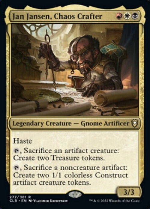 Jan Jansen, Chaos Crafter ~ Commander Legends 2 [ NM ] [ MTG ]