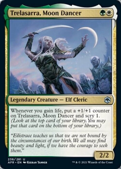 Trelasarra, Moon Dancer ~ Adventures in the Forgotten Realms [ NM ] [ MTG ]