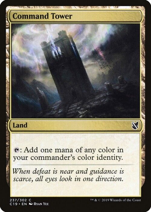 Command Tower ~ Commander 2019 [ NearMint ] [ Magic MTG ]