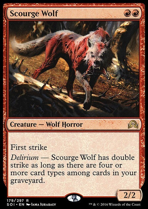 Scourge Wolf ~ Shadows over Innistrad [ Excellent ] [ Magic MTG ]