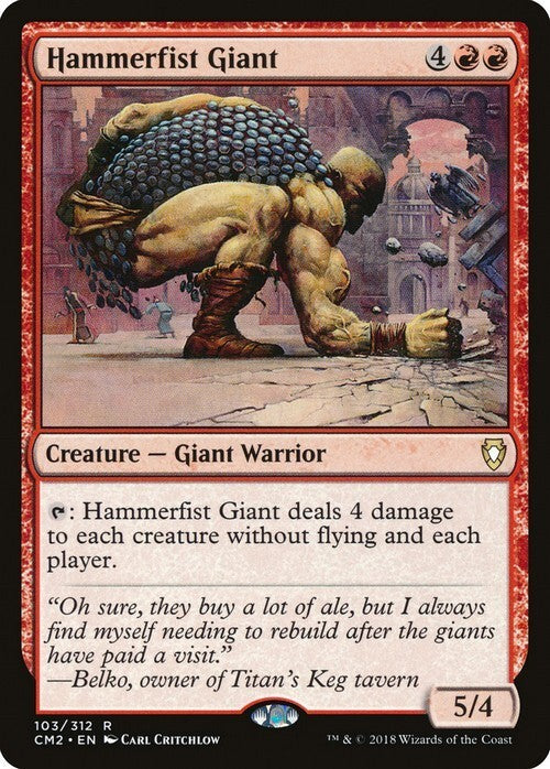 Hammerfist Giant ~ Commander Anthology 2 [ NearMint ] [ Magic MTG ]