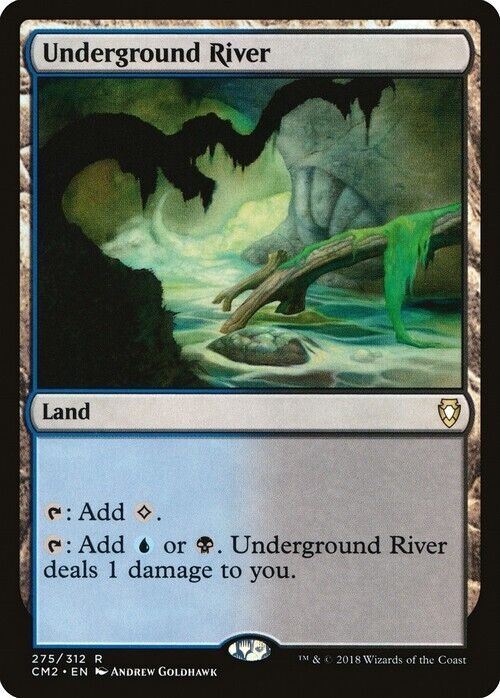 Underground River ~ Commander Anthology 2 [ NearMint ] [ Magic MTG ]