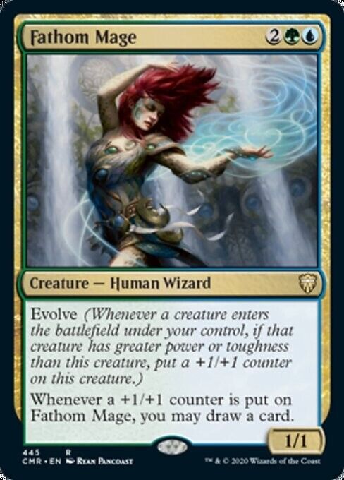 Fathom Mage ~ Commander Legends 1 [ NearMint ] [ Magic MTG ]