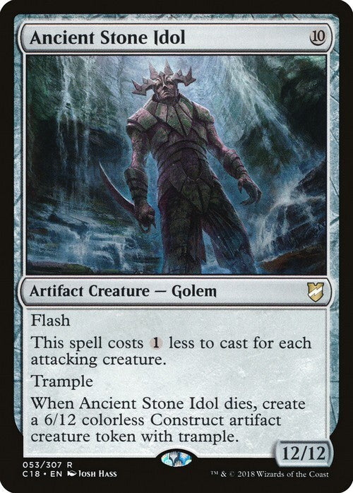Ancient Stone Idol ~ Commander 2018 [ NearMint ] [ Magic MTG ]