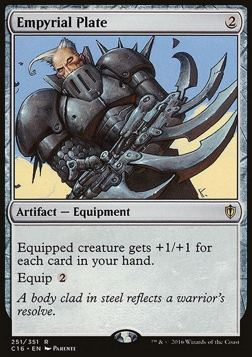 Empyrial Plate ~ Commander 2016 [ Excellent ] [ Magic MTG ]