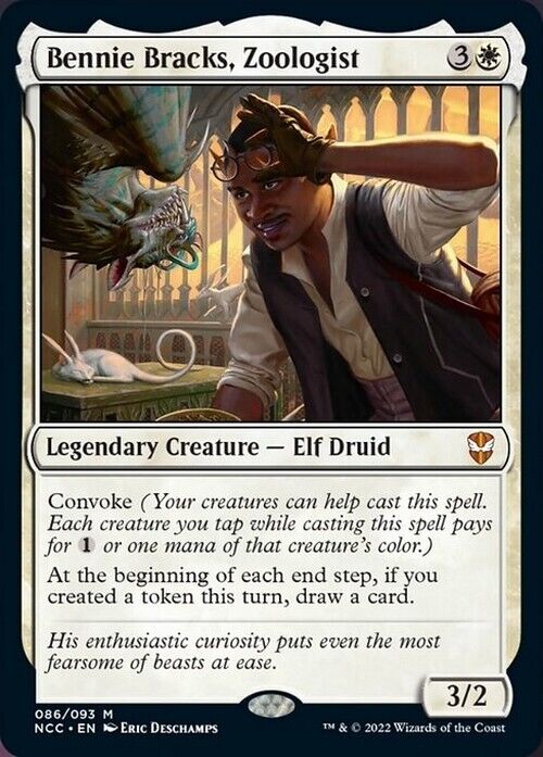 Bennie Bracks, Zoologist ~ Commander: Streets of New Capenna [ NM ] [ MTG ]