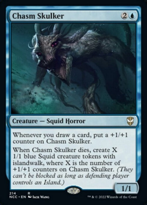Chasm Skulker ~ Commander: Streets of New Capenna [ NM ] [ Magic MTG ]