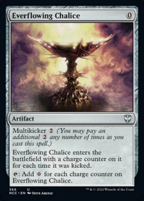 Everflowing Chalice ~ Commander: Streets of New Capenna [ NM ] [ Magic MTG ]