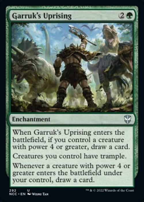 Garruk's Uprising ~ Commander: Streets of New Capenna [ NM ] [ Magic MTG ]