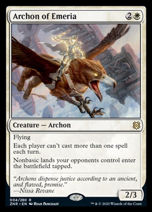 Archon of Emeria ~ Zendikar Rising [ NearMint ] [ Magic MTG ] - London Magic Traders Ltd
