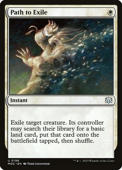 Path to Exile ~ Commander: March of the Machine [ NM ] [ Magic MTG ]