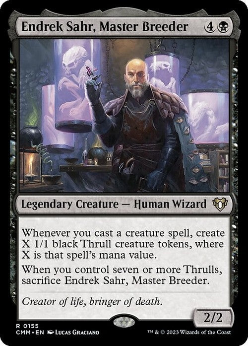 Endrek Sahr, Master Breeder ~ Commander Masters [ NearMint ] [ Magic MTG ]