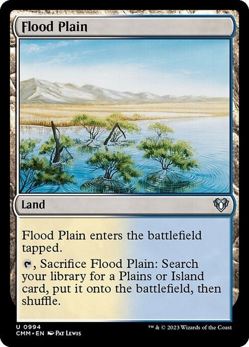 Flood Plain ~ Commander Masters [ NearMint ] [ Magic MTG ]