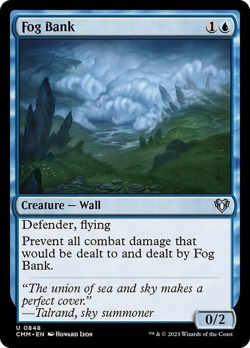 Fog Bank ~ Commander Masters [ NearMint ] [ Magic MTG ]