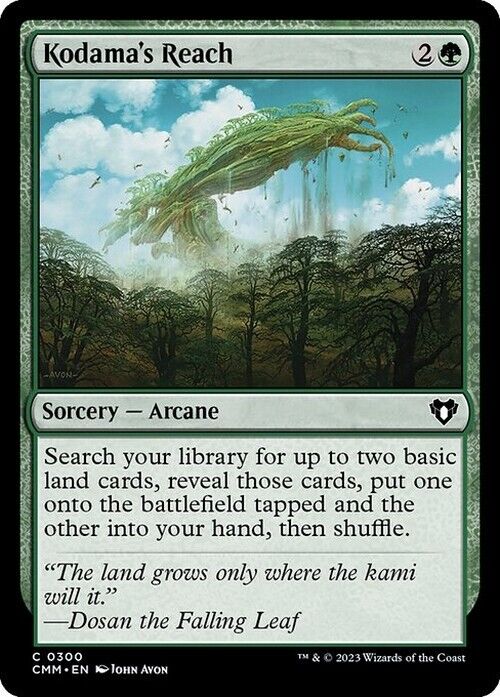 Kodama's Reach ~ Commander Masters [ NearMint ] [ Magic MTG ]