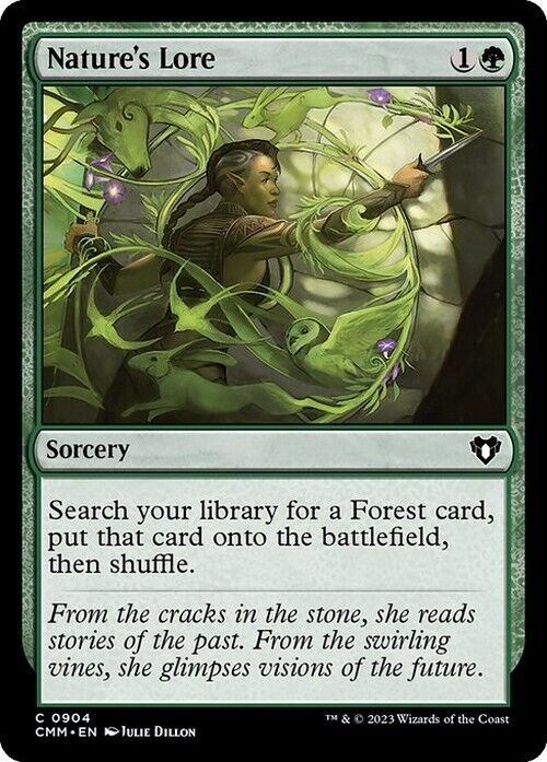 Nature's Lore ~ Commander Masters [ NearMint ] [ Magic MTG ]