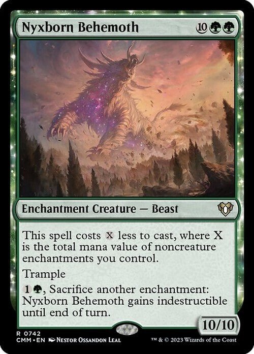 Nyxborn Behemoth ~ Commander Masters [ NearMint ] [ Magic MTG ]