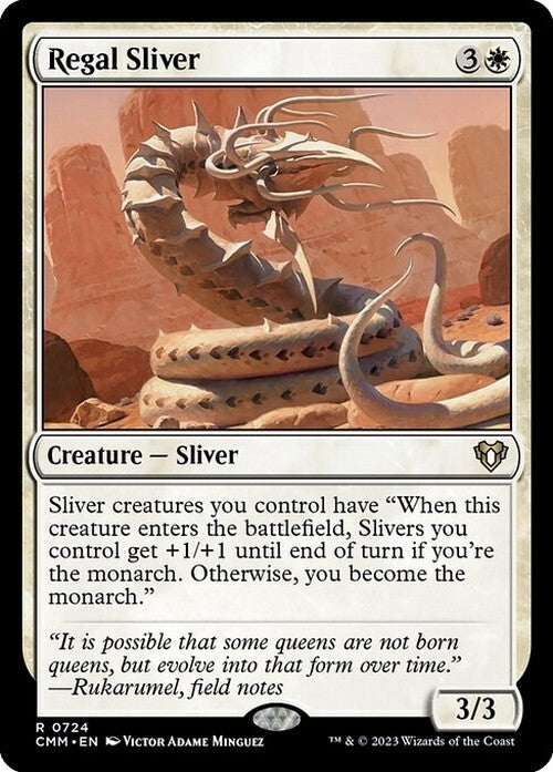 Regal Sliver ~ Commander Masters [ NearMint ] [ Magic MTG ]