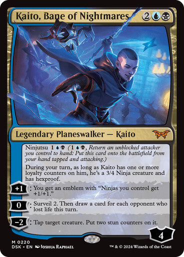Kaito, Bane of Nightmares ~ Duskmourn [ NearMint ] [ Magic MTG ]