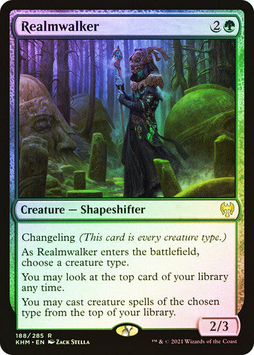FOIL Realmwalker ~ Kaldheim [ NearMint ] [ Magic MTG ]