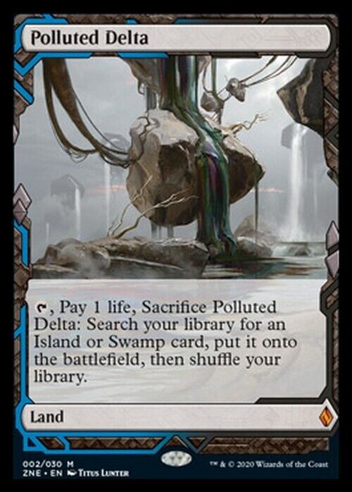 Polluted Delta ~ Zendikar Rising Expeditions [ MINT ] [ Magic MTG ]