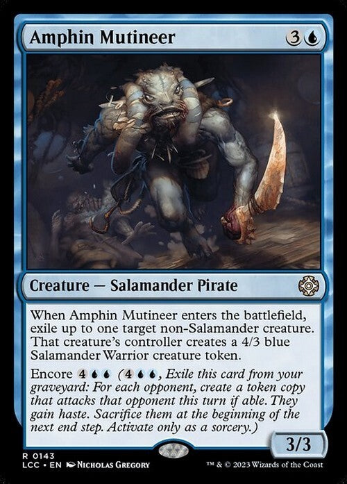 Amphin Mutineer ~ Commander: The Lost Caverns of Ixalan [ NM ] [ Magic MTG ]