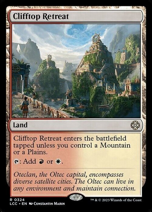 Clifftop Retreat ~ Commander: The Lost Caverns of Ixalan [ NM ] [ Magic MTG ]