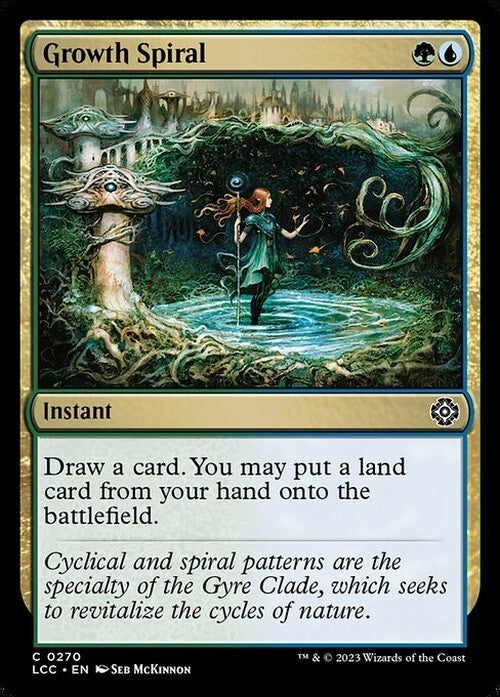 Growth Spiral ~ Commander: The Lost Caverns of Ixalan [ NM ] [ Magic MTG ]