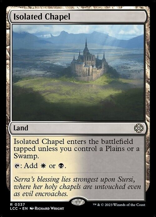 Isolated Chapel ~ Commander: The Lost Caverns of Ixalan [ NM ] [ Magic MTG ]