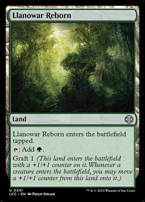 Llanowar Reborn ~ Commander: The Lost Caverns of Ixalan [ NM ] [ Magic MTG ]