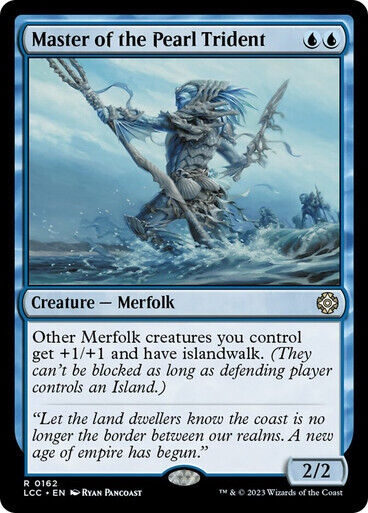 Master of the Pearl Trident ~ Commander: The Lost Caverns of Ixalan [ NM ]