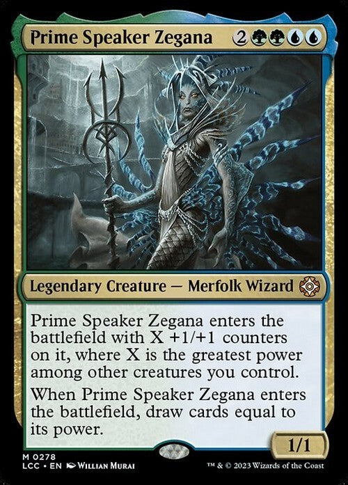 Prime Speaker Zegana ~ Commander: The Lost Caverns of Ixalan [ NM ] [ MTG ]