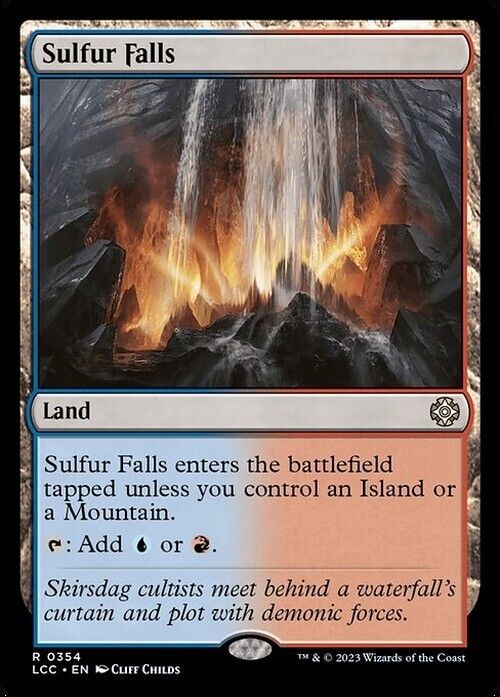 Sulfur Falls ~ Commander: The Lost Caverns of Ixalan [ NM ] [ Magic MTG ]