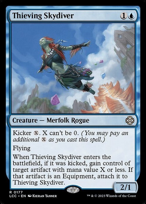 Thieving Skydiver ~ Commander: The Lost Caverns of Ixalan [ NM ] [ Magic MTG ]