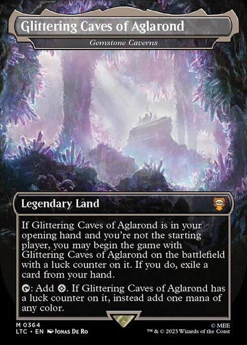 Glittering Caves of Aglarond (Gemstone Caverns) ~ The Lord of the Rings [ NM ]