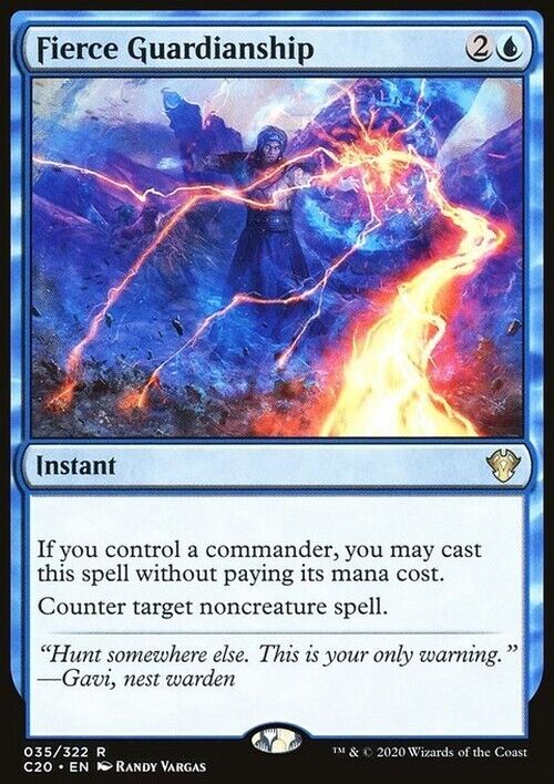 Fierce Guardianship ~ Commander: Ikoria [ NearMint ] [ Magic MTG ]