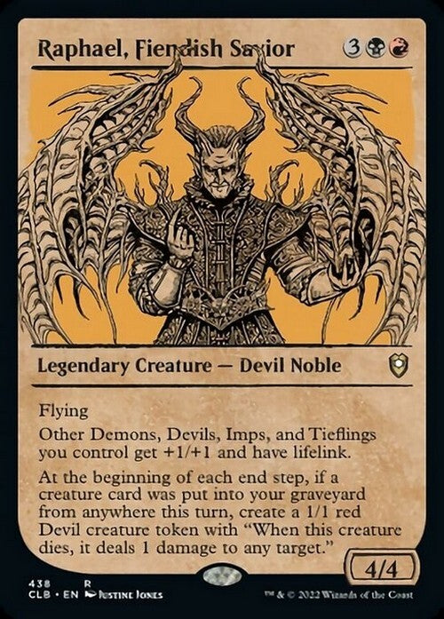 SHOWCASE Raphael, Fiendish Savior ~ Commander Legends 2 [ NM ] [ MTG ]