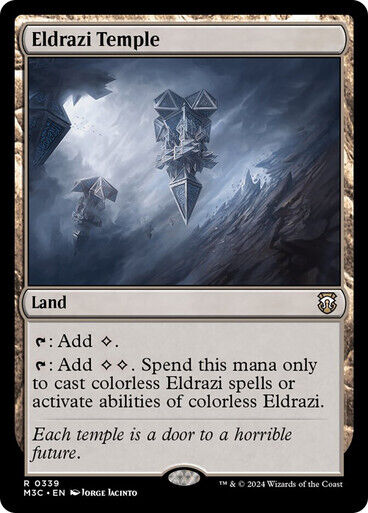 Eldrazi Temple ~ Commander: Modern Horizons 3 [ NM ] [ Magic MTG ]